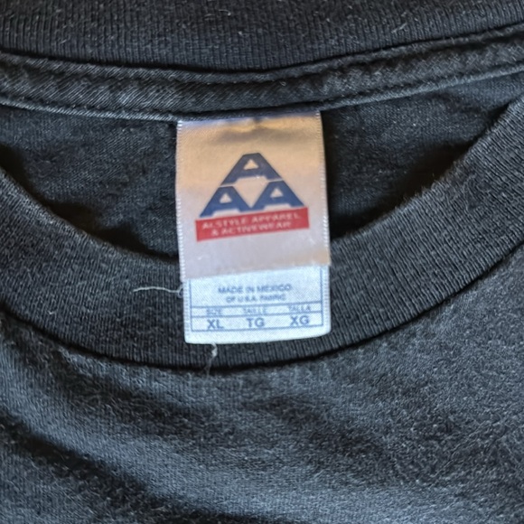 Vintage AC/DC, authentic tour, oversized T-shirt. Size extra large. Unisex tour - Picture 4 of 4